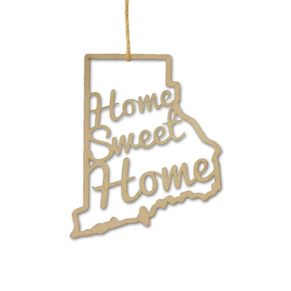 Rhode Island Home Sweet Home Ornaments