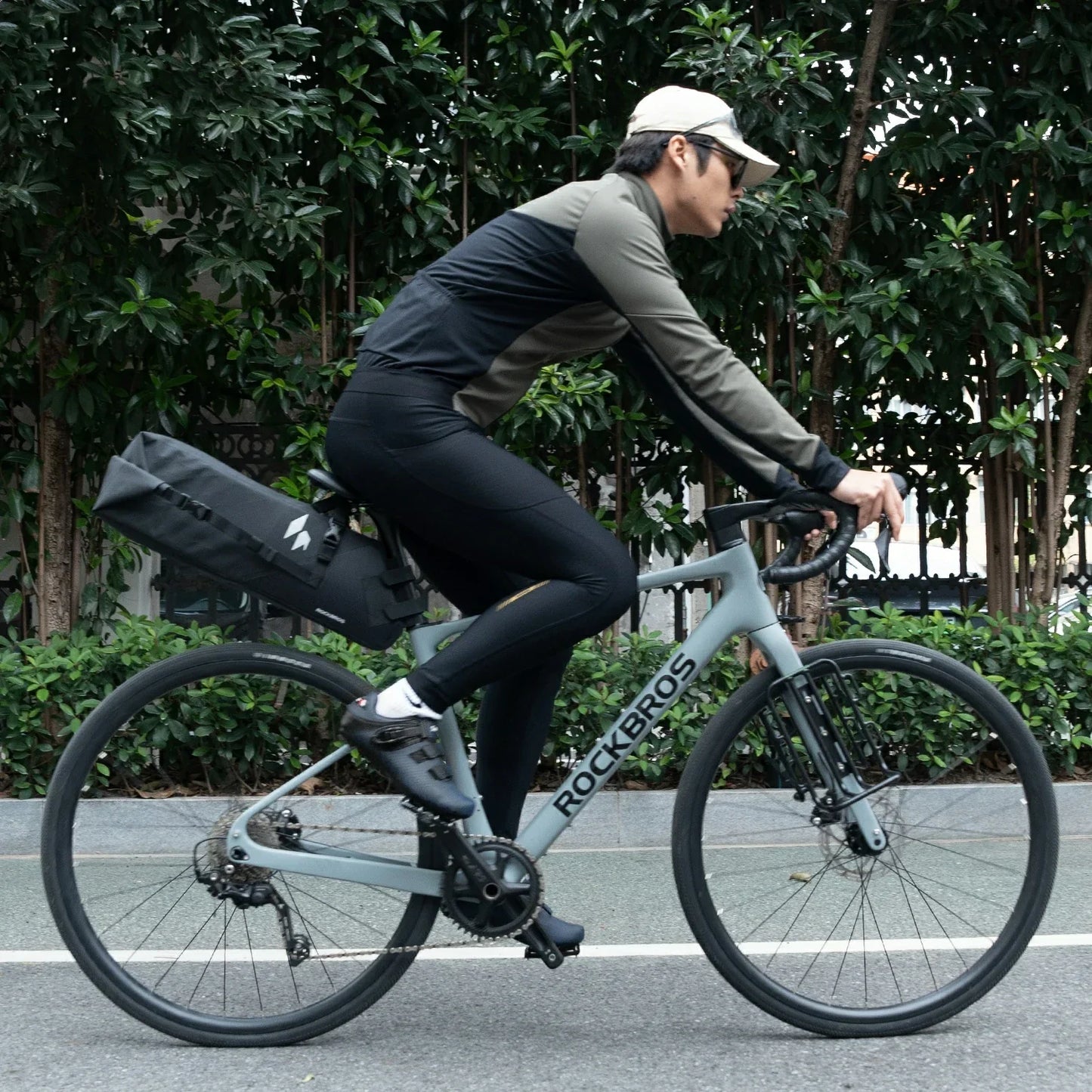 RideMate 100% Waterproof Bike Tail Bag 13L