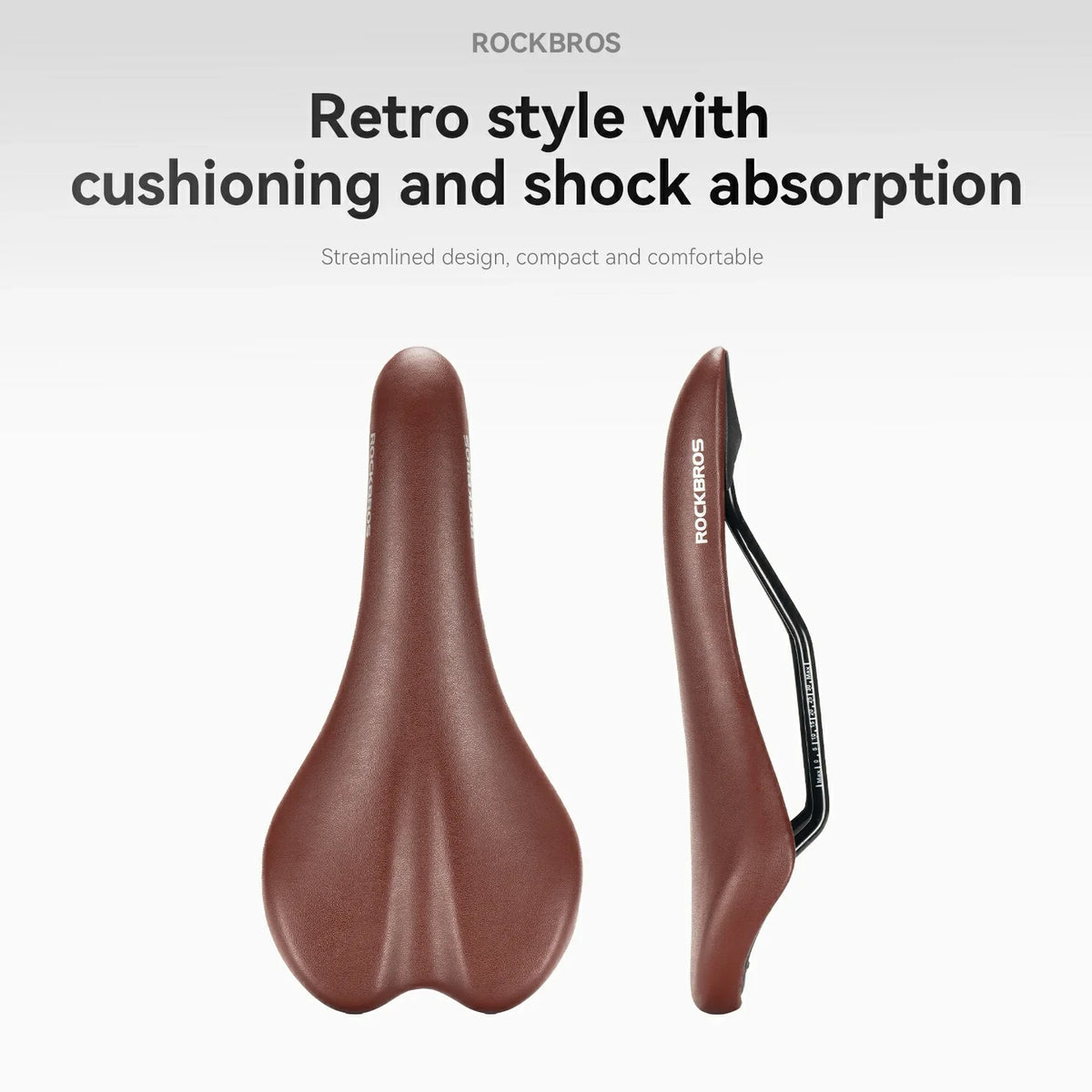 Comfort Bike Saddle with High-Density Foam Cushion