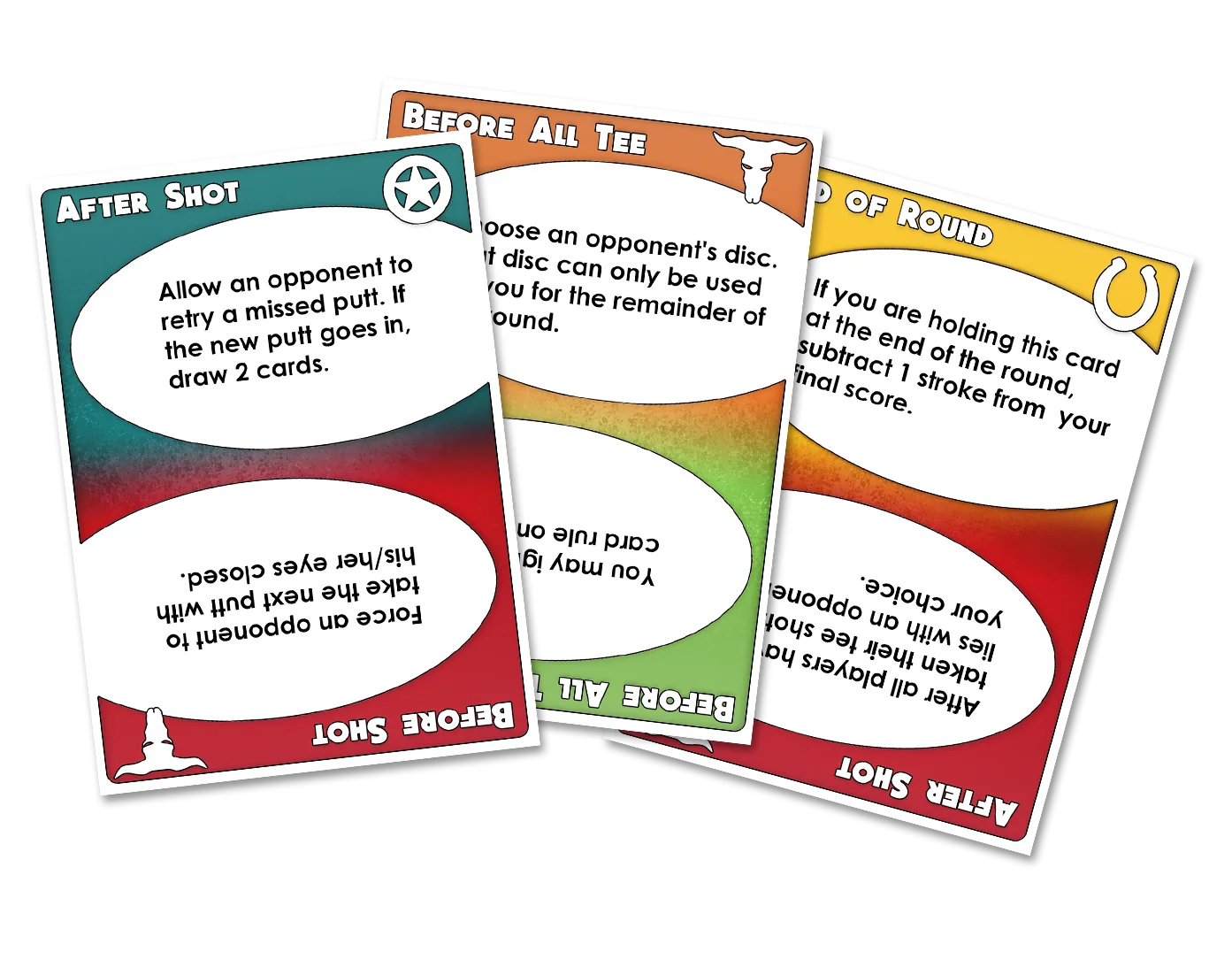 RIPT Showdown Disc Golf Card Game!