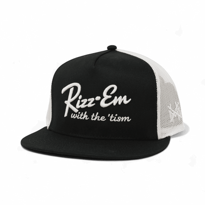 Rizz Em With The Tism Snapback Hat