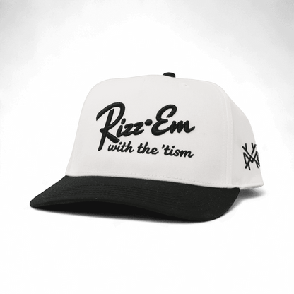 Rizz Em With The Tism Snapback Hat