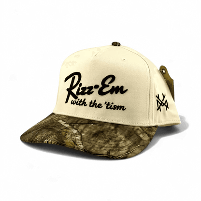 Rizz Em With The Tism Snapback Hat