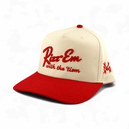 Rizz Em With The Tism Snapback Hat