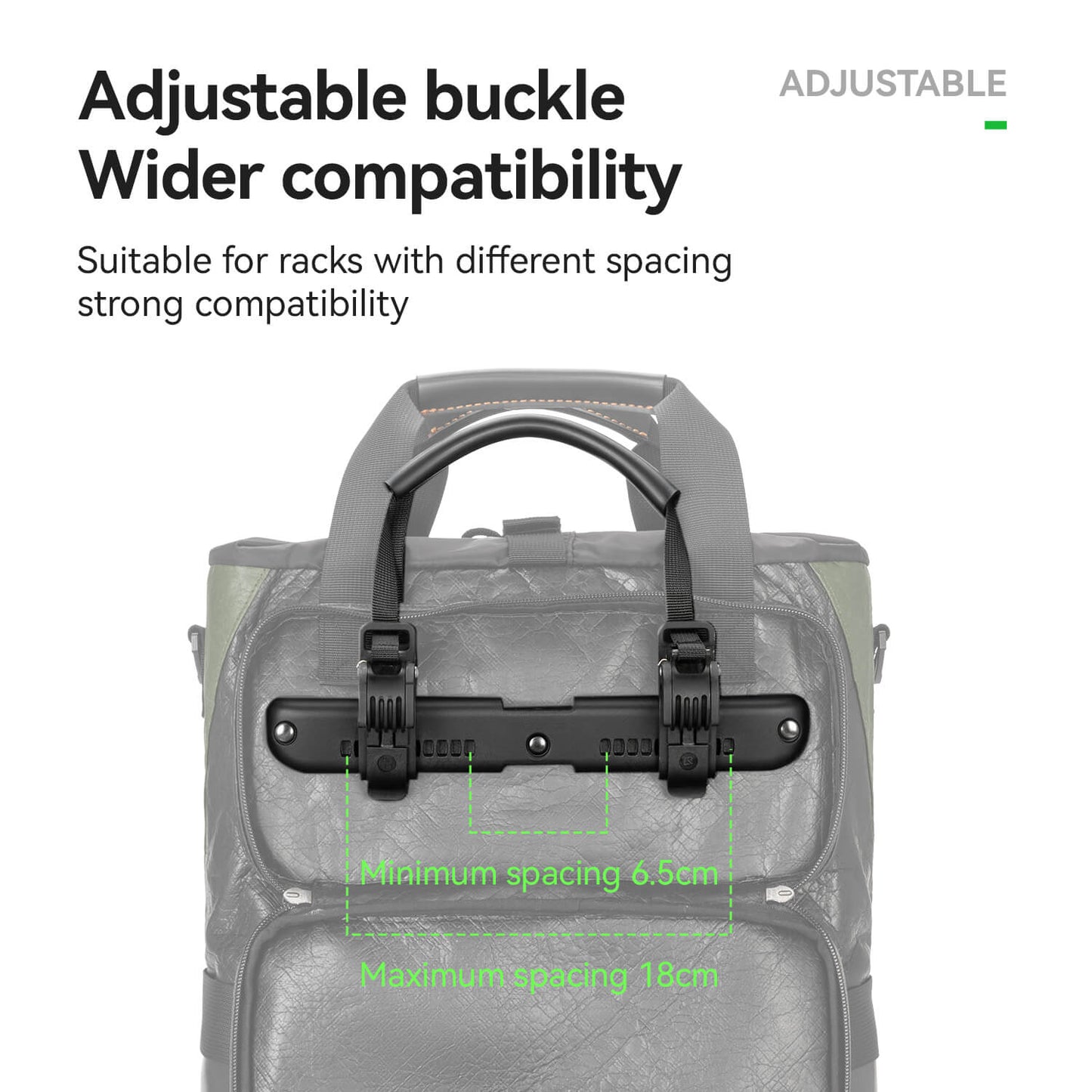 ROAD TO SKY Recycled Tire Bike Panniers - 12L
