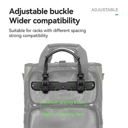 ROAD TO SKY Recycled Tire Bike Panniers - 12L