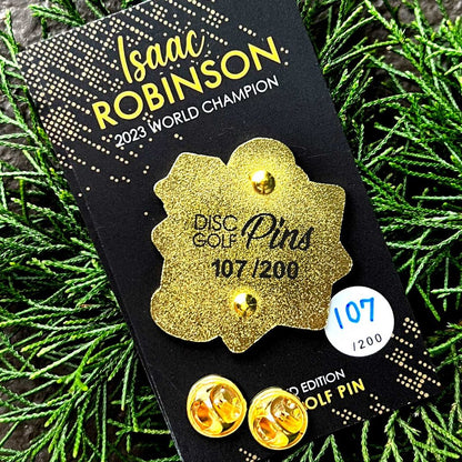 Isaac Robinson World Champion Pin - 1/200