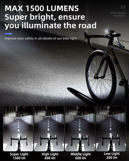 RHL1500 Bike Light