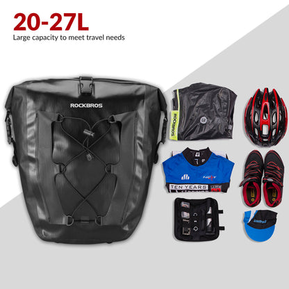 Waterproof Bike Pannier - 27L