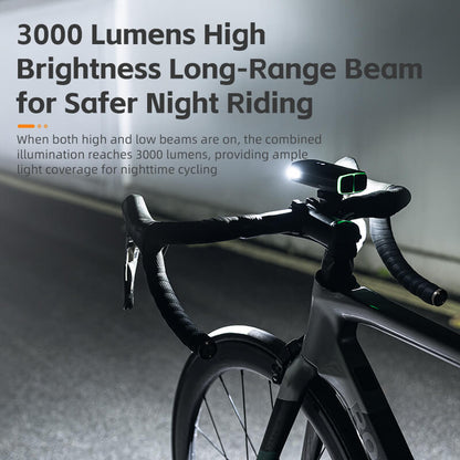 3000 Lumens Bicycle Headlight