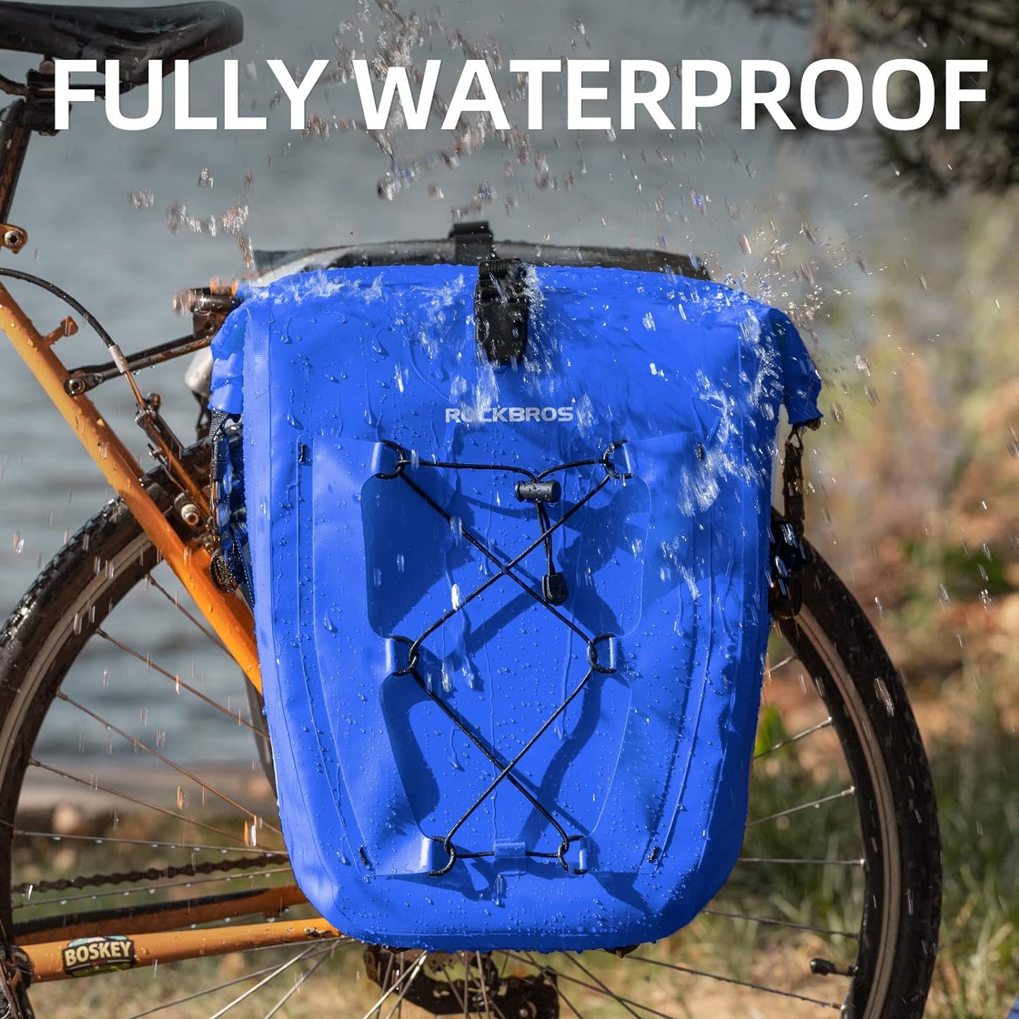 Bike Panniers Waterproof for Rear Rack