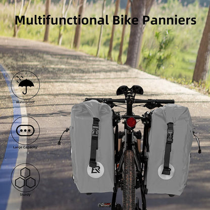 Bike Panniers Waterproof for Rear Rack