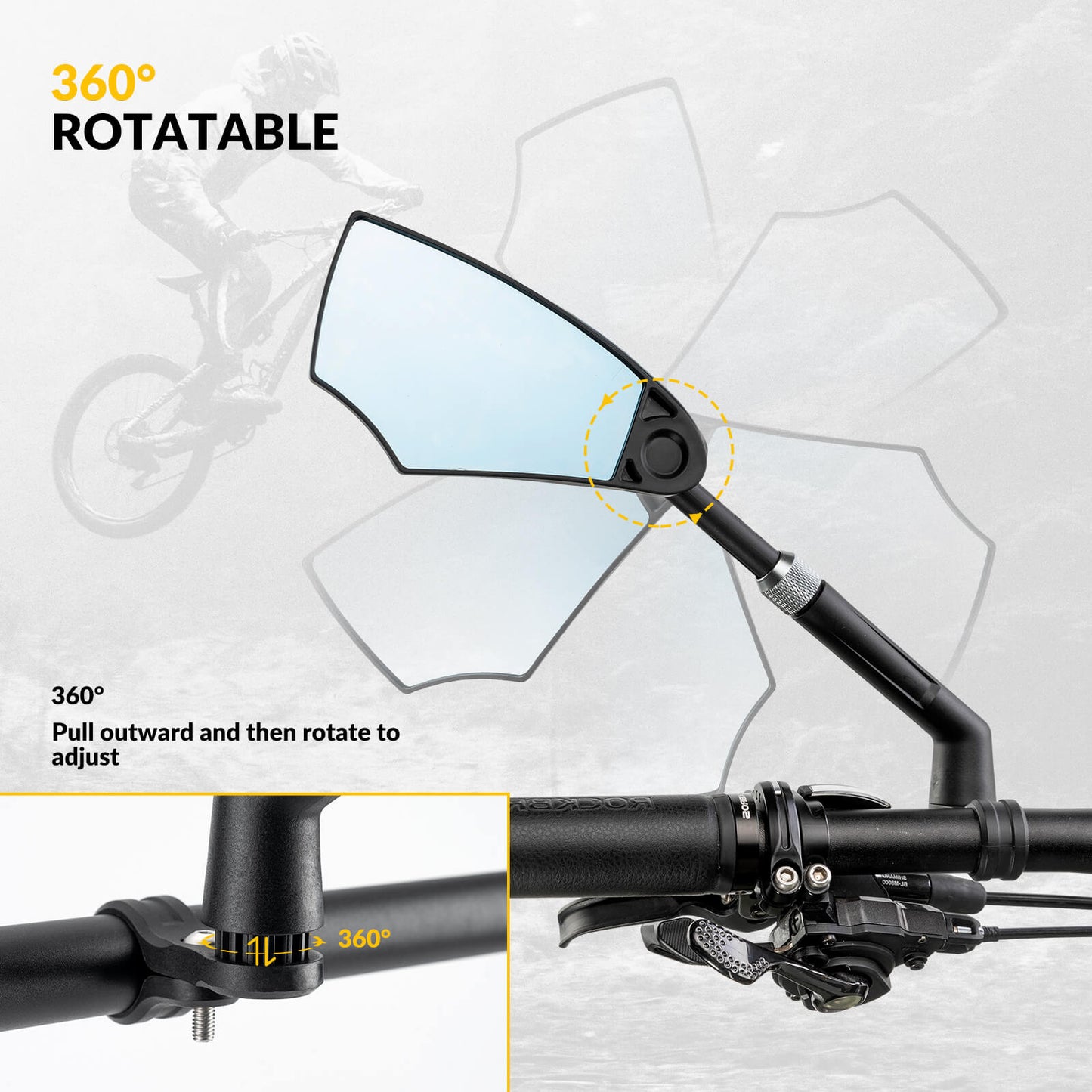 Anti-Glare Bike Mirror