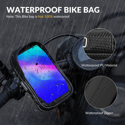 360° Rotating Bike Phone Mount Bag
