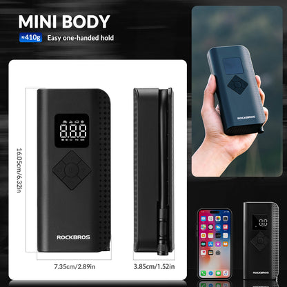 A13 Mini Electric Air Bike Tire Pump 150PSl