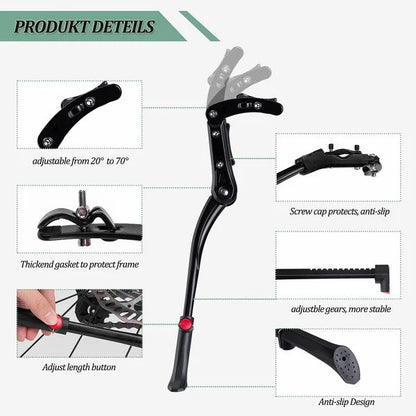 Adjustable Bike Kickstand 24-29 Inch