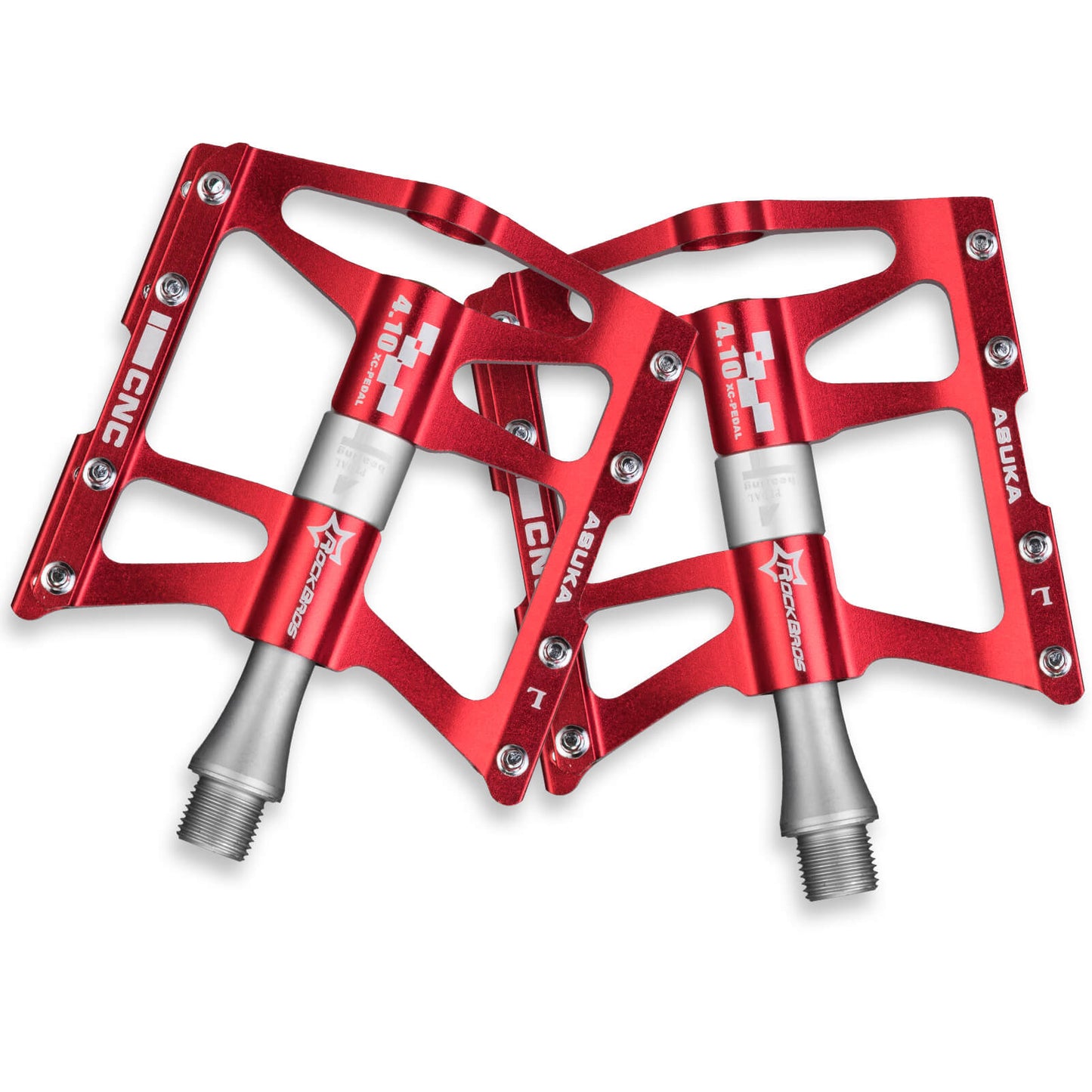 Aluminum Alloy 4 Bearings Mountain Bike Pedals