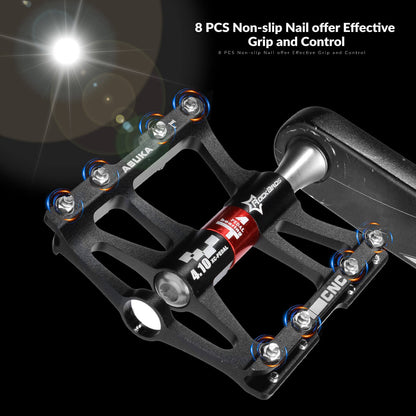 Aluminum Alloy 4 Bearings Mountain Bike Pedals