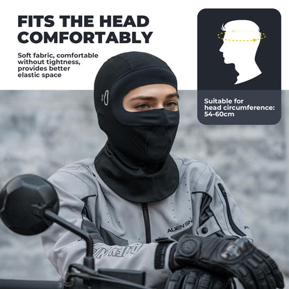 ROCKBROS Balaclava Ski Mask, Thermal Full Face Cover, Windproof Neck Warmer