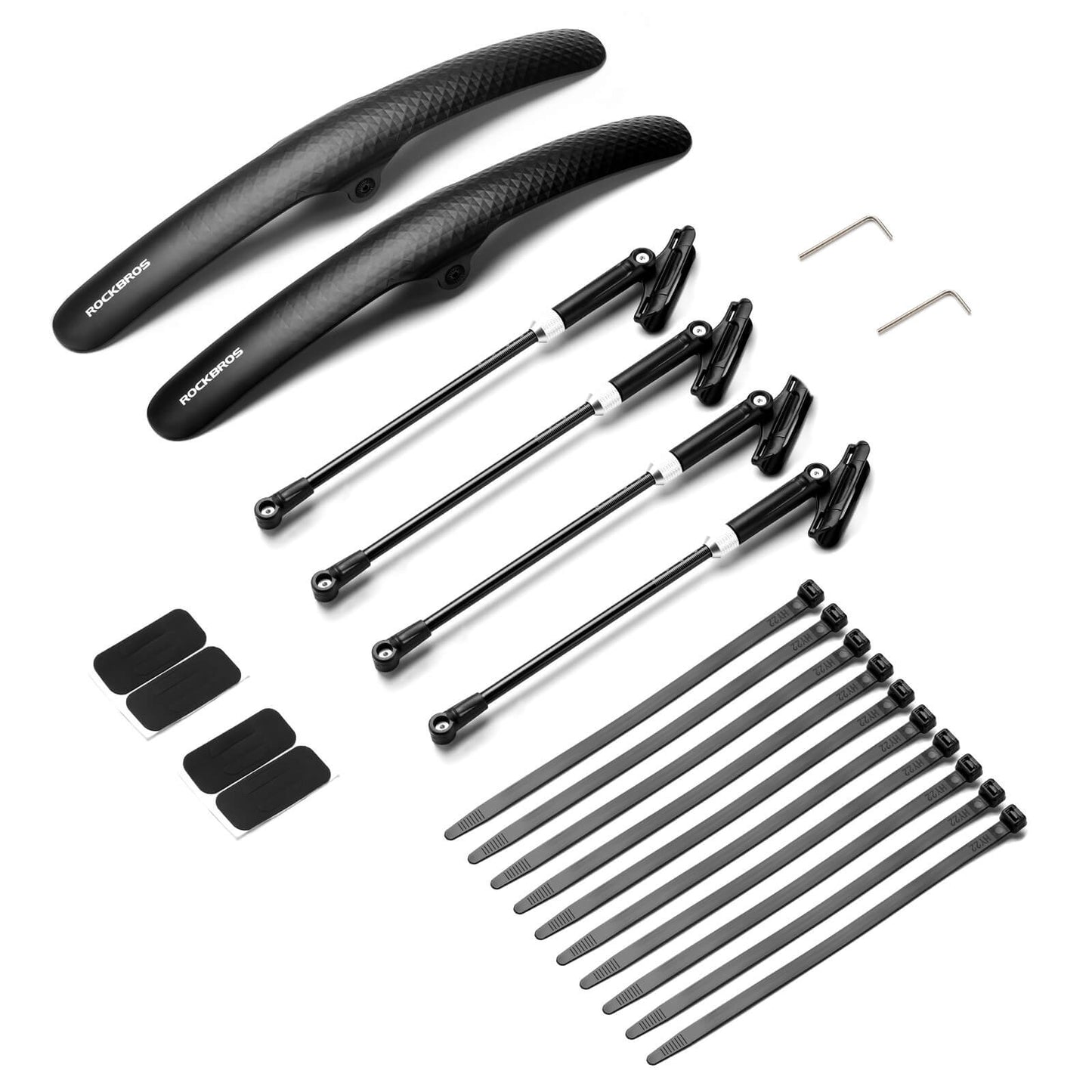 Bike Fenders for 700C Road Bikes – Quick-Release Mud Guards