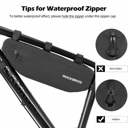 AS-018 Bike Triangle Bag Waterproof 3L/4L