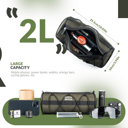 Bike Handlebar Roll Bag - 2L
