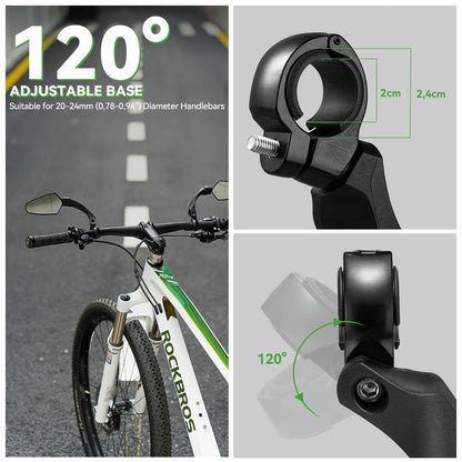 Bike Handlebar Rear View Mirror