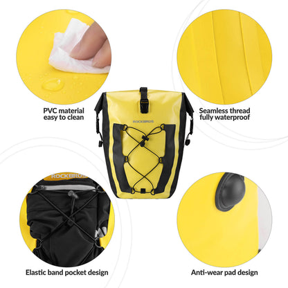 Waterproof Bike Pannier - 27L