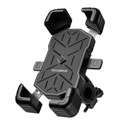 ROCKBROS Bike Phone Holder Mount Clamp 360 Rotatable Motorcycle Mount