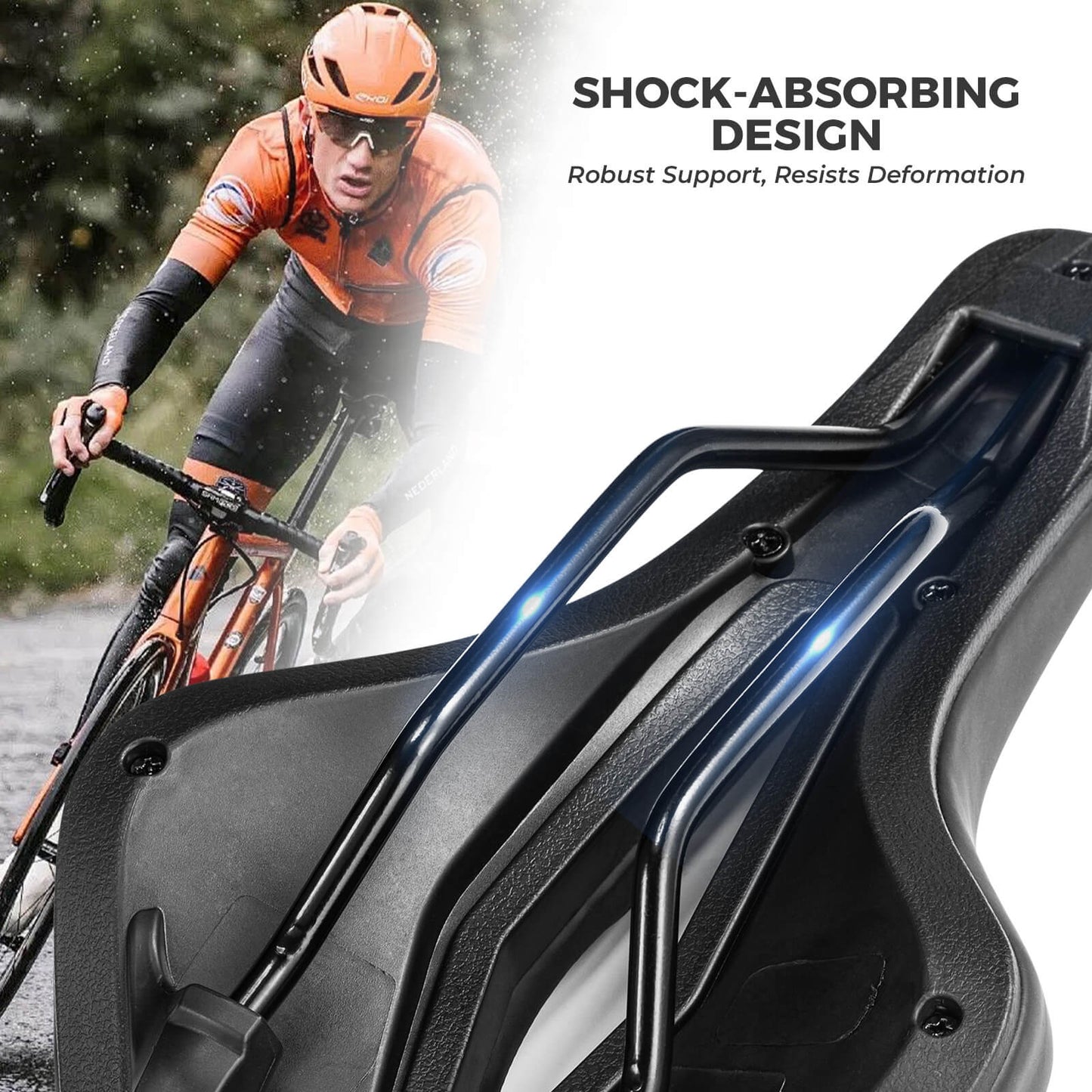 ROCKBROS Bike Saddle Breathable Comfort