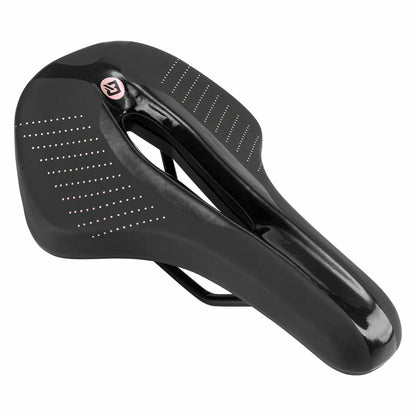 Bike Seat Breathable Ergonomic Shock Absorbing Hollow Design PU Leather