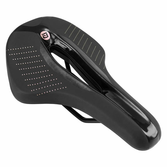 Bike Seat Breathable Ergonomic Shock Absorbing Hollow Design PU Leather
