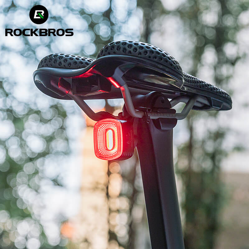 Q2S Smart Bike Tail Light Brake Sensing Bicycle Rear Lights