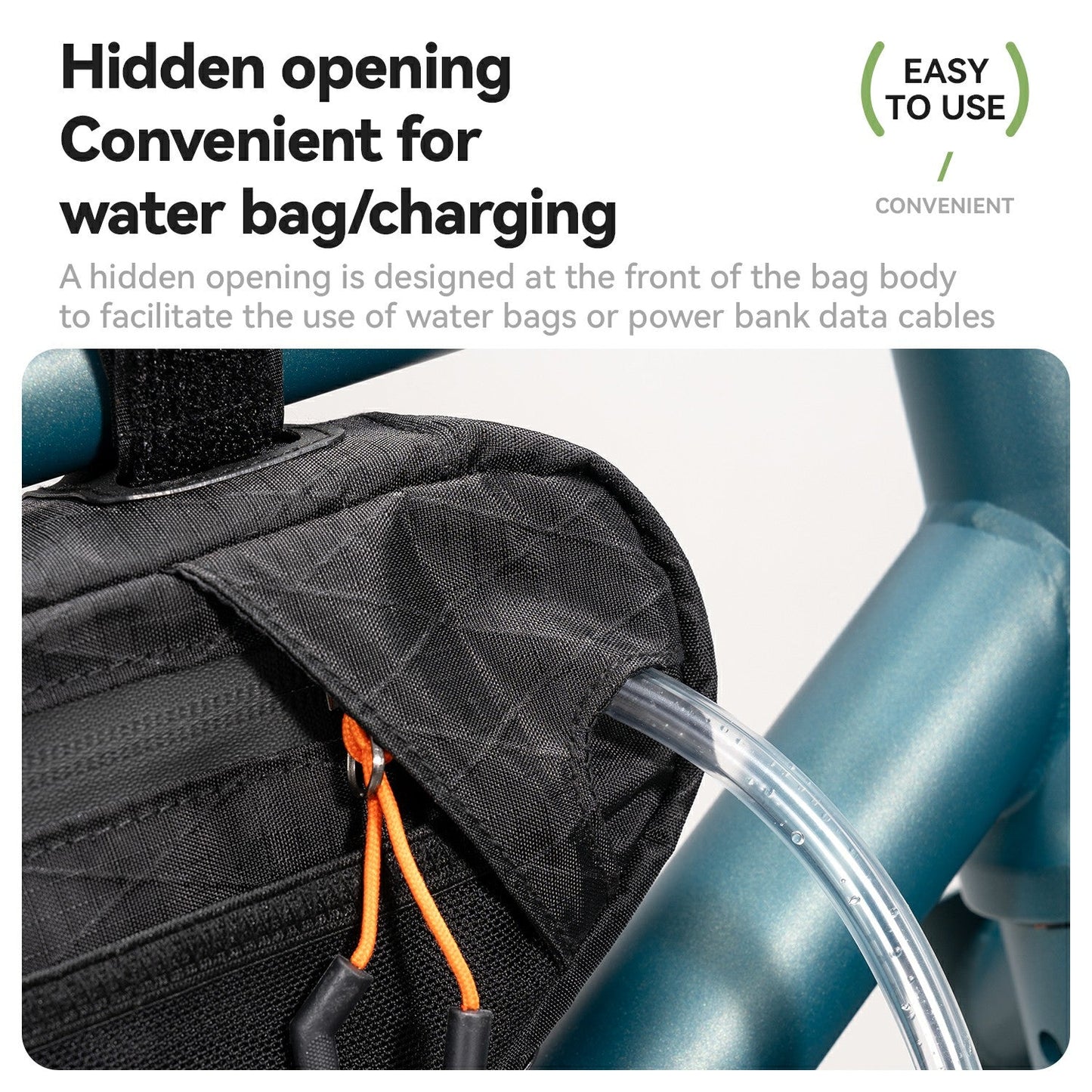 Qunature Bikepacking Bicycle Frame Bag