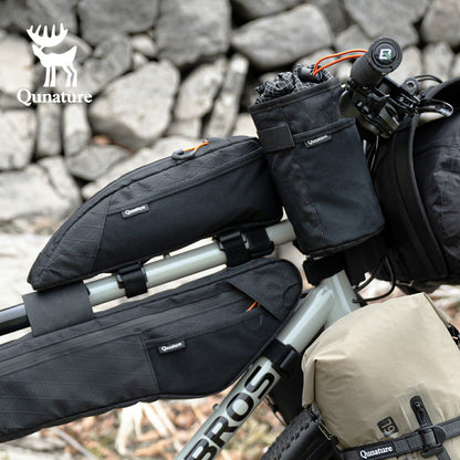 Qunature Bikepacking Frame Bag Top Tube Bag For Gravel Bike