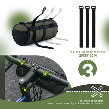 Bike Handlebar Roll Bag - 2L