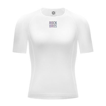 ROCKBROS Men's Cycling Jersey Mesh Short Sleeve