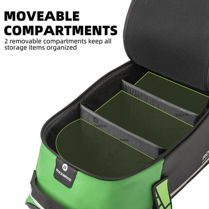Multifunctional Bike Rear Rack Bag - 4L