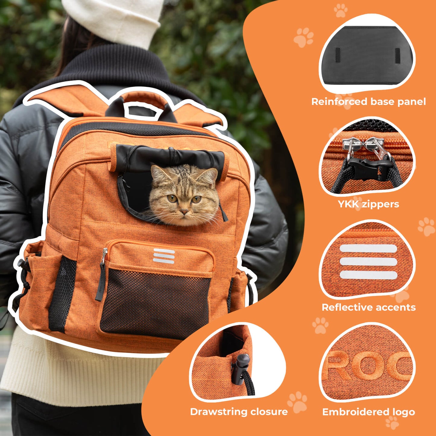 Brompton Foldable Pet Handlebar Bike Bag - 21L