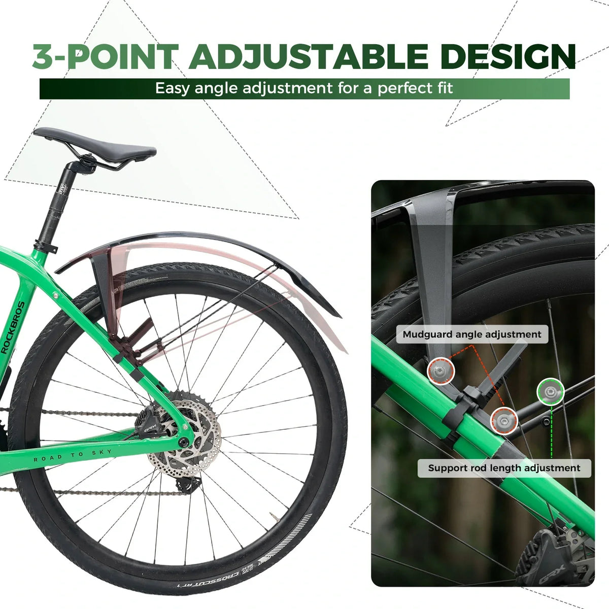 Bike Mudguard Road Gravel MTB FK-892