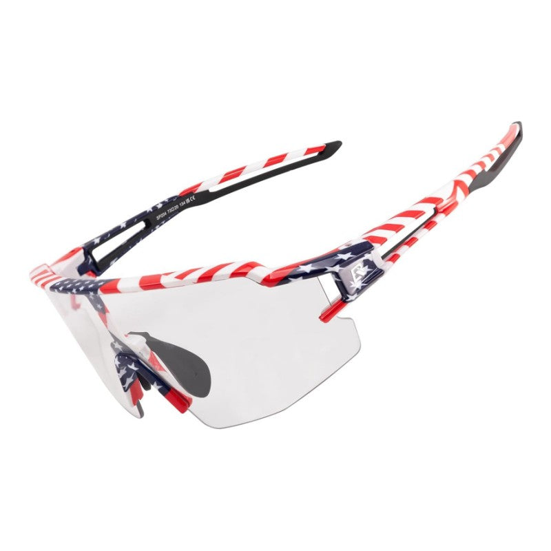 Half-Frame Photochromic Sports Sunglasses (UV400)