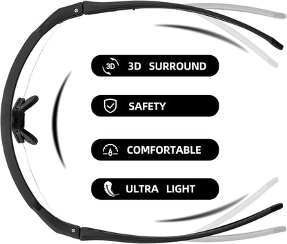 Half-Frame Photochromic Sports Sunglasses (UV400)