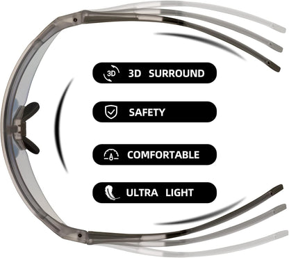 Half-Frame Photochromic Sports Sunglasses (UV400)