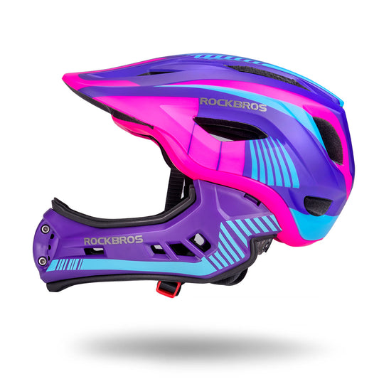 ROCKBROS Kids Bike Helmet Full Face Safety Helmet