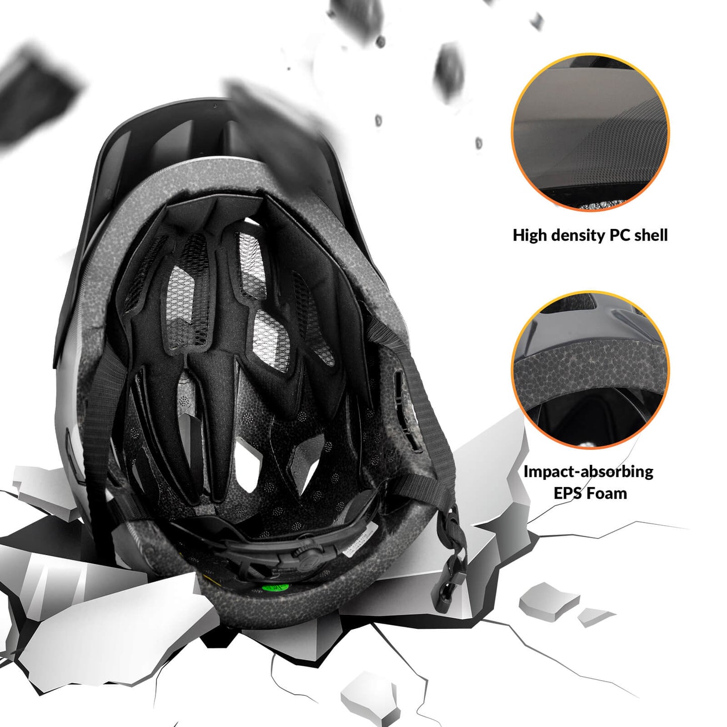 TS-61 Kids Full-Face Bike Helmet