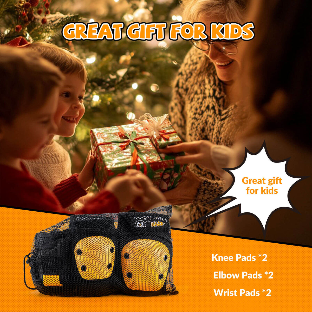 Kids Cycling & Skate Pads Set