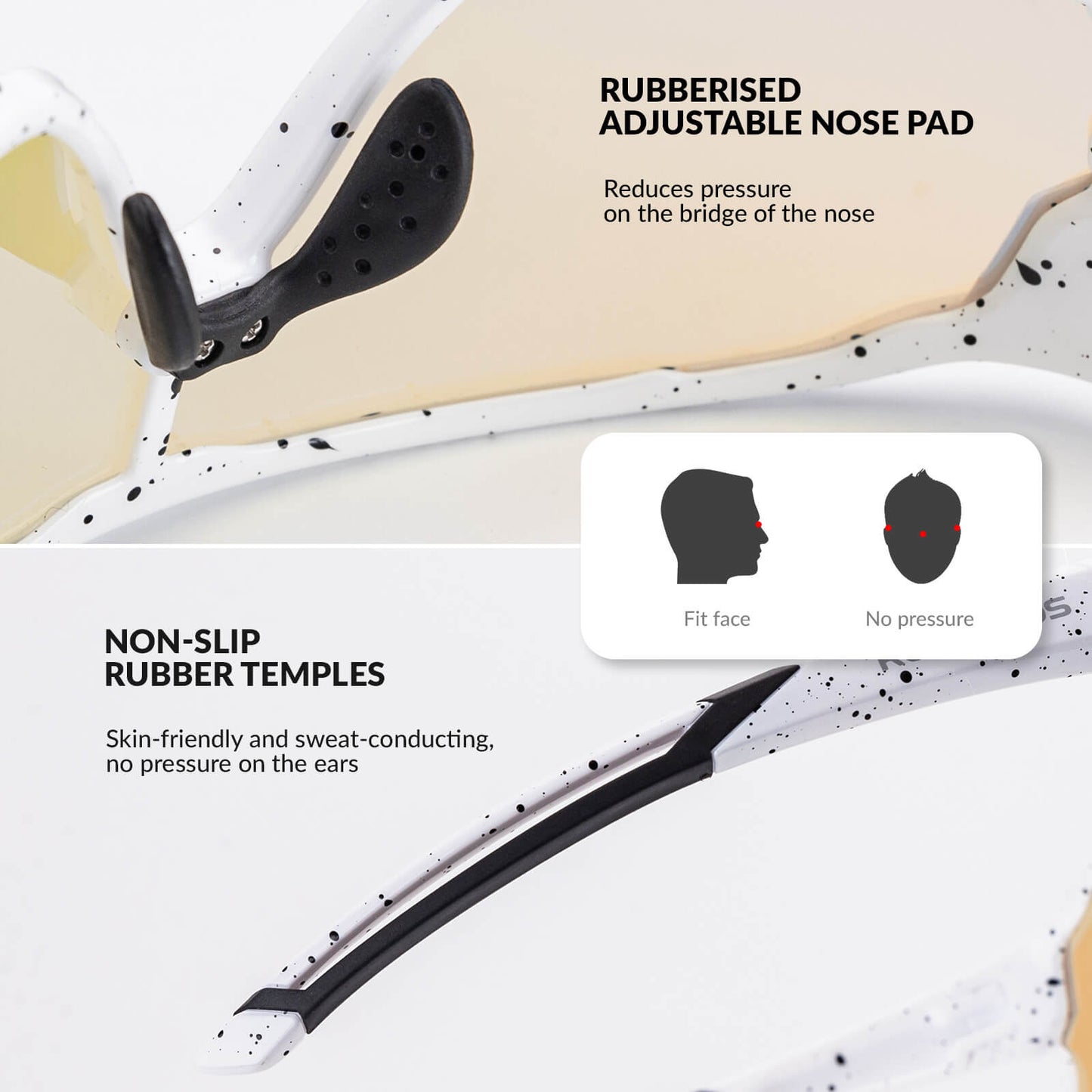 Kids Photochromic Cycling Sunglasses