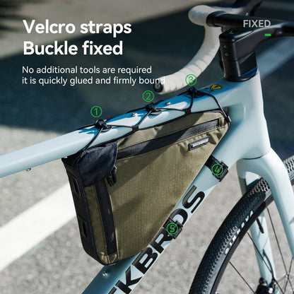 Large Capacity Bike Triangle Bag-1.5L