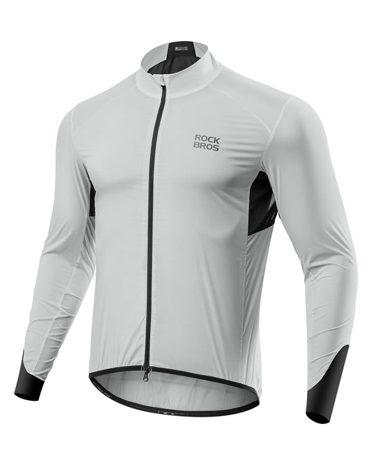 ROCKBROS Lightweight Reflective Windbreaker Running Cycling Jacket Women Men