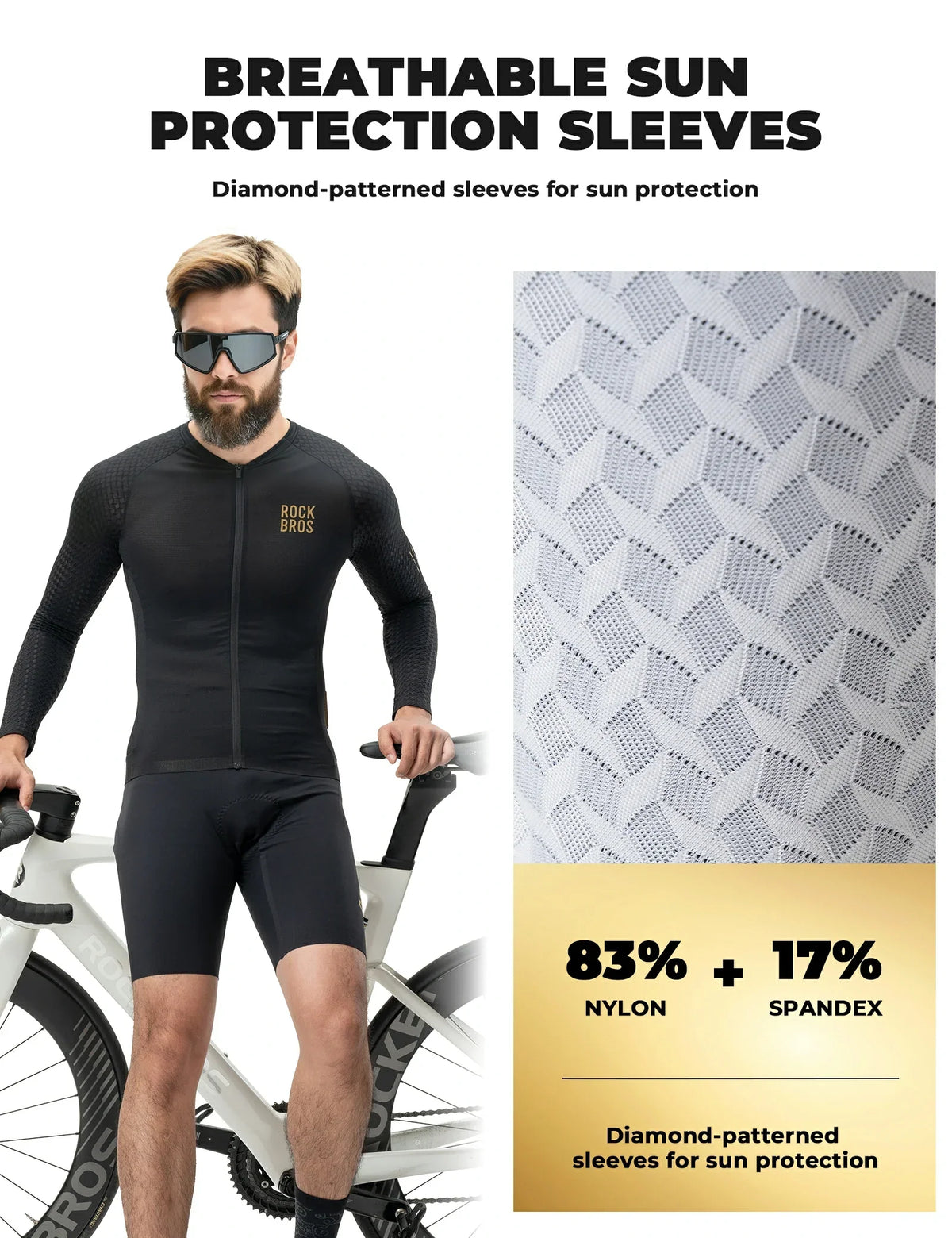 Men's Long Sleeve Cycling Jersey YDCX008